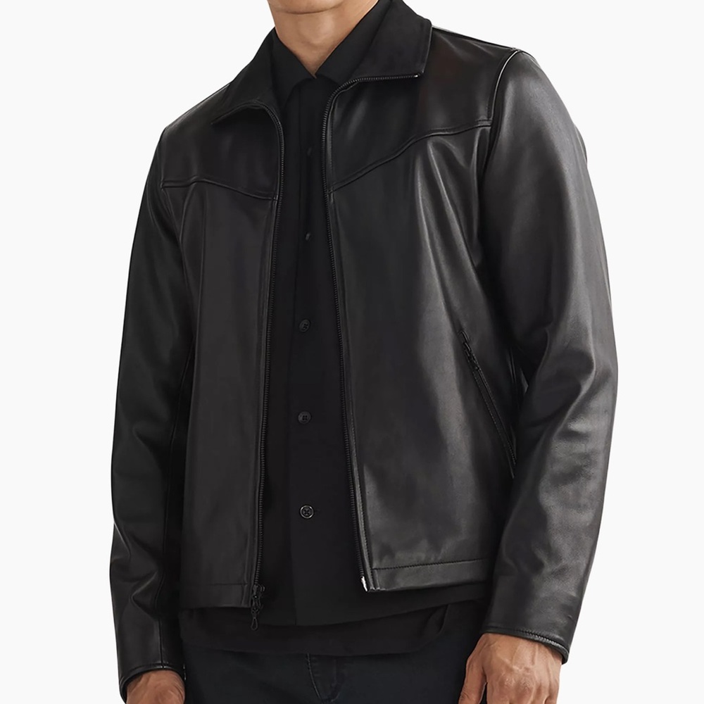 Rag & Bone Grant Leather Jacket